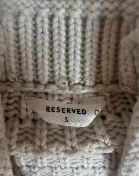 Pleteny kardigan velkost s, reserved,s
