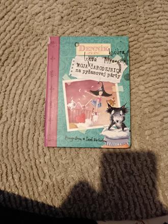 Denník kocúra moja čarodejnica na pyžamovej párty, 