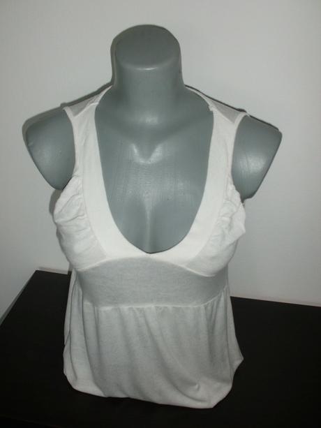 Dámske biele tričko, veľkosť s/m, s