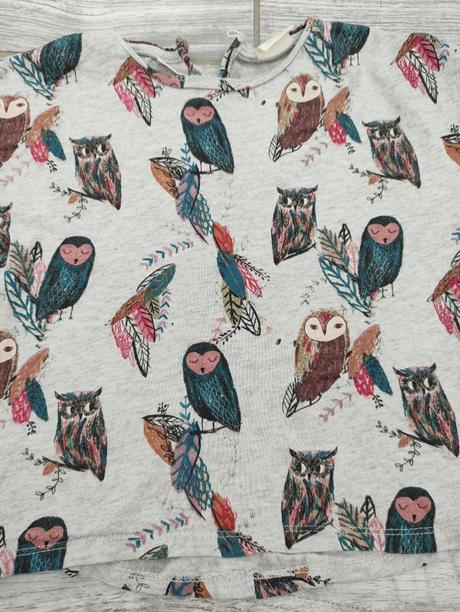 Tričko sovičky, zara,98