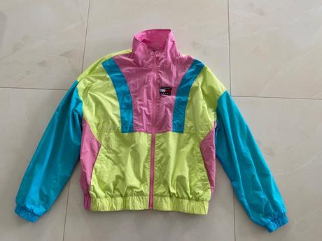 Farebná bunda, tommy hilfiger,s