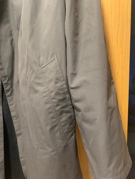 Versace šedý pánsky zimný kabát velk.54, versace,54