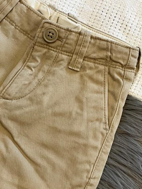 Chlapčenské rifľové šortky hnedé gap (80), gap,80