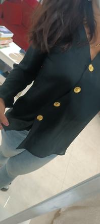 Bluzka zlate gombiky, l