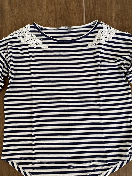 Pruhované tricko, lindex,134