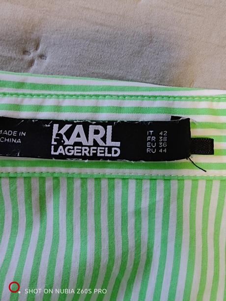 Karl lagerfeld originál úžasné dámske šaty m, m