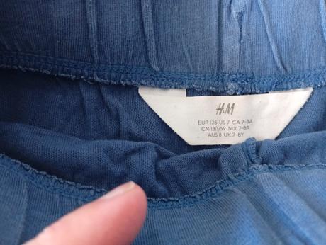 Šortky, h&m,128