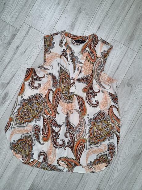 Blúzka s pestrým paisley vzorom, f&f,46