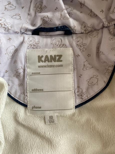 Krásna bundička kanz - brendon / vetrovka, kanz,80