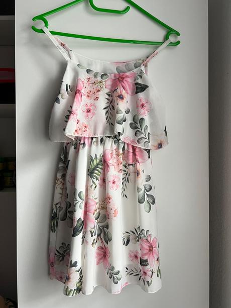 Dievčenské šaty s bolerkom, h&m,104