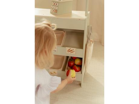 Little dutch predajný stánok s doplnkami drevený,