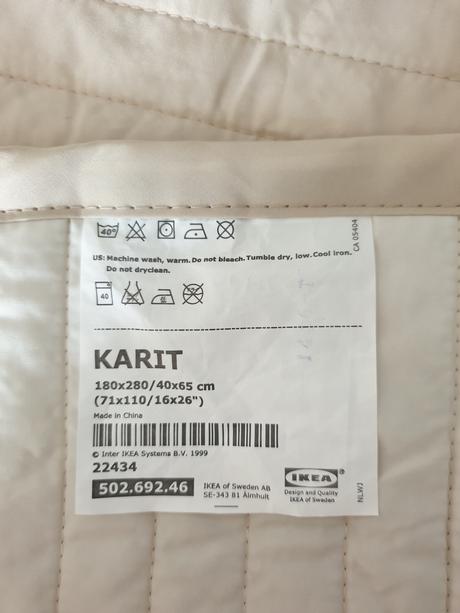 Prehoz a poťah na vankúš,