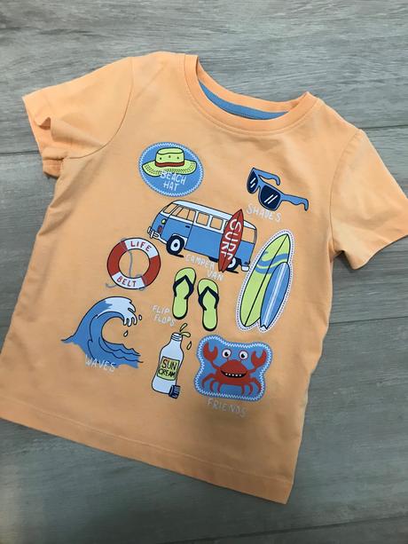 Fantastické plážové tričko, c&a,110