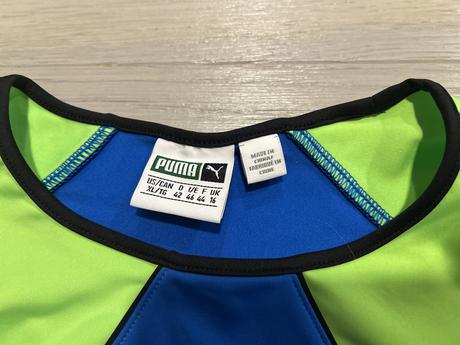 Športový crop top, puma,xl