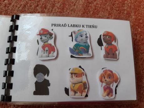 Labková patrola zosit s aktivitami, 