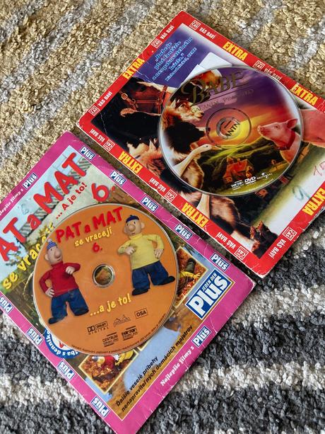 Dvd rozprávkové 4ks, 