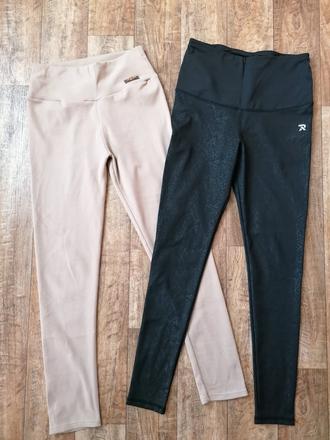 2x damske leginy, velk. m, m