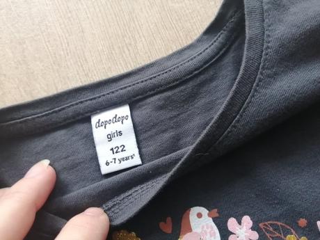 Tričko s vtáčikmi, dopodopo,122