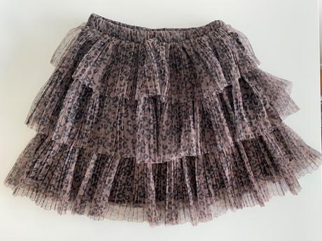 Sukna s leopardim vzorom, zara,140