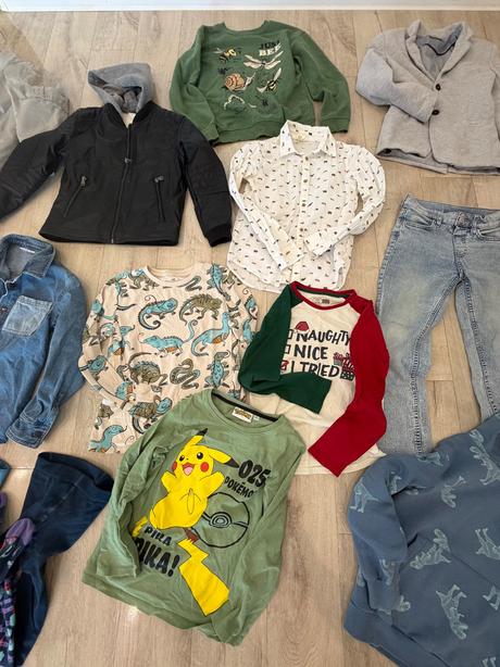 Velky balik veci pre chlapca velkost 134/140, 122–134