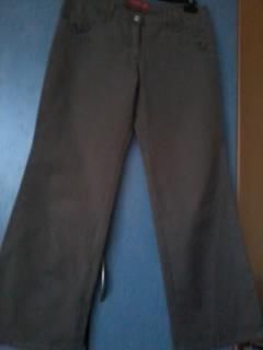 Dámske hnedé rifle, xl