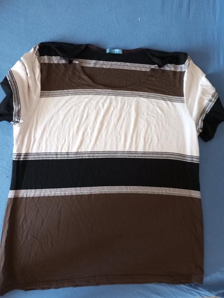 Pásikavé hnedé trocko, xl