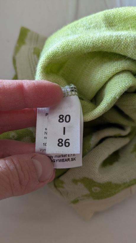 Froggy merino svetrík, 80