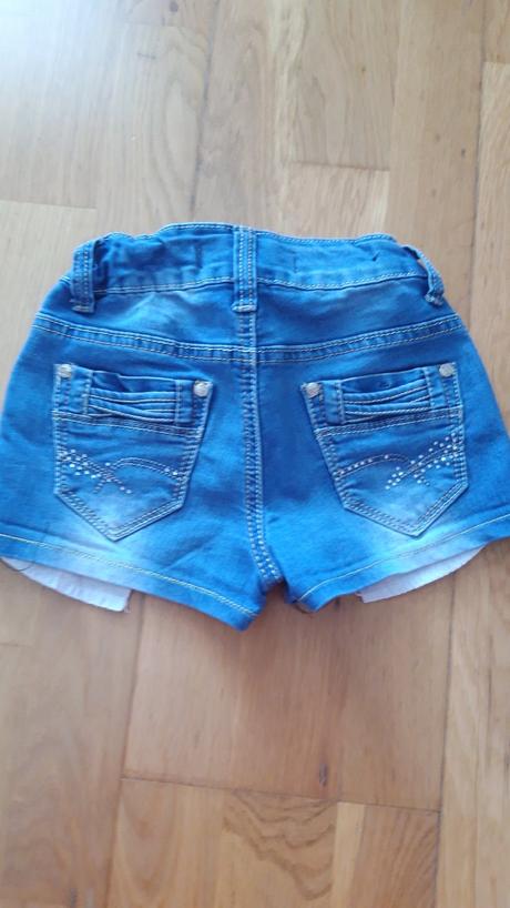 Dievčenské riflove šortky, 134