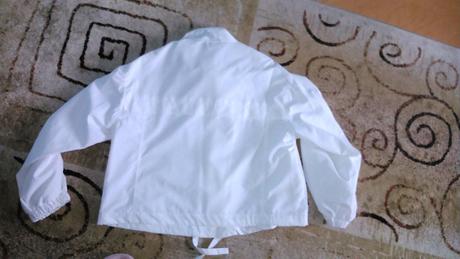 Biela letná dámska bunda, amisu,38