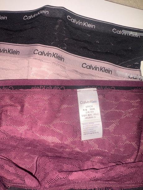 Nohavičky calvin klein 3-pack nové, calvin klein,s