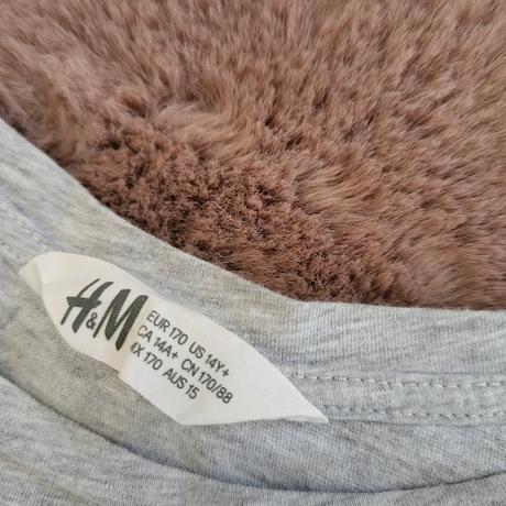 164 tricko s odhalenymi ramenami, h&m,164