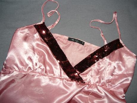 Sexi saténová (teho) košieľka, intimissimi,m