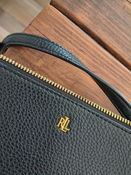 Ralph lauren luxusná kožená kabelka, ralph lauren