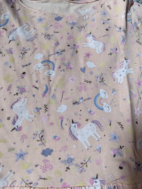 Šaty takko 128 s krátkym rukávom, takko,128