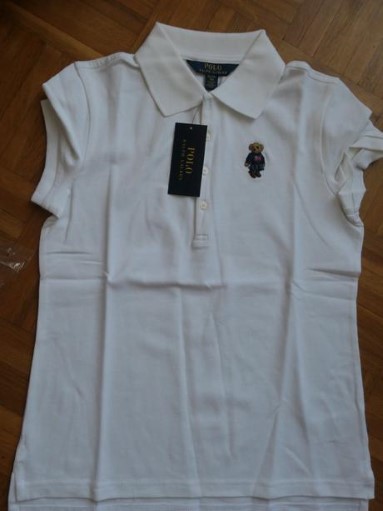 Ralph lauren bear dievcenske/damske bavlnene, ralph lauren,164 / s / xs