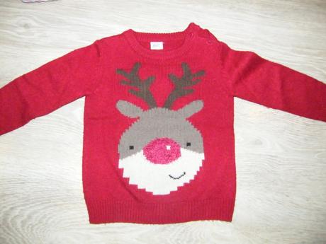 Vianočný svetrík so sobíkom, 92