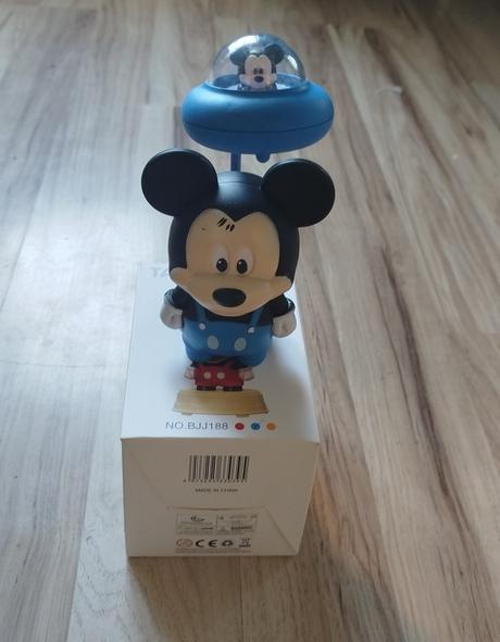 Stolná lampička mickey mouse a labubu,