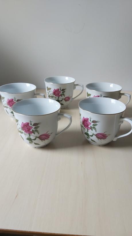 Retro porcelánová šálka made in czechoslovakia, 
