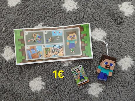 Figurka minecraft - kinder joy, 
