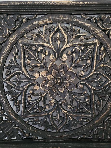 Drevorezba obraz orient,