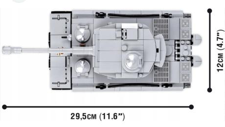 Stavebnica cobi world of tanks tiger i, 