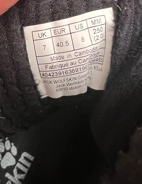 Topánky na turistiku jack wolfskin, jack wolfskin,40