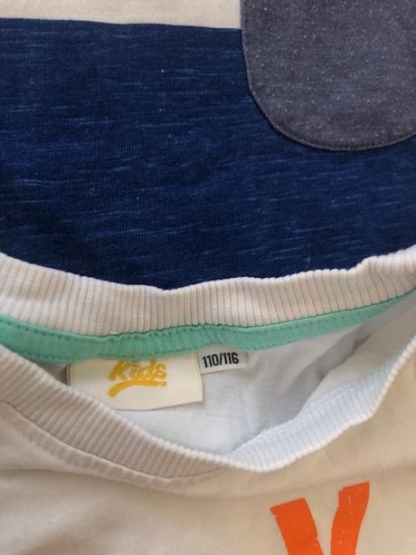 Chlapčenské tričká krátky rukáv 6 ks, 110