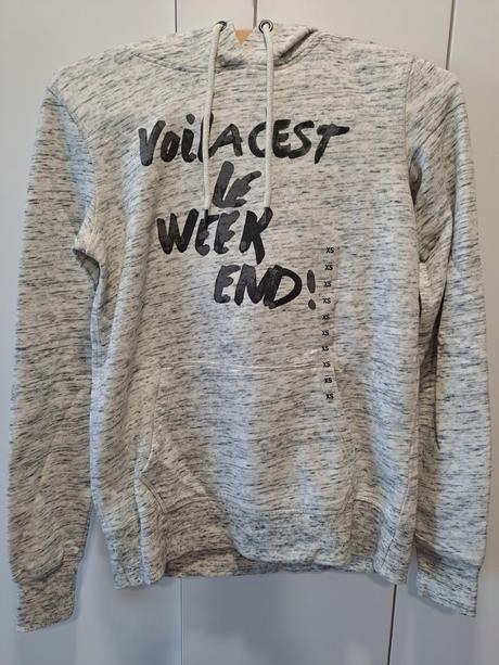 H&m mikina s kapucňou, h&m,xs