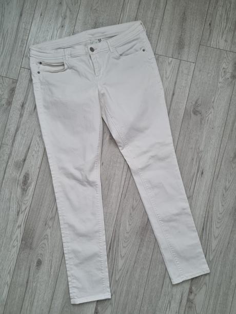 Biele rifle, denim,32