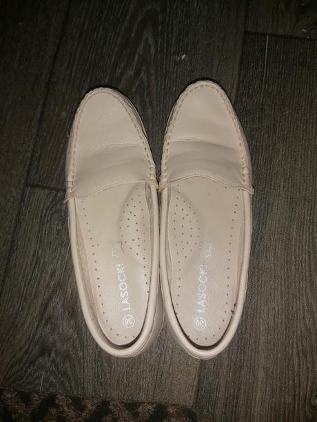 Len raz obute kožené mokasiny lasocki, lasocki,36