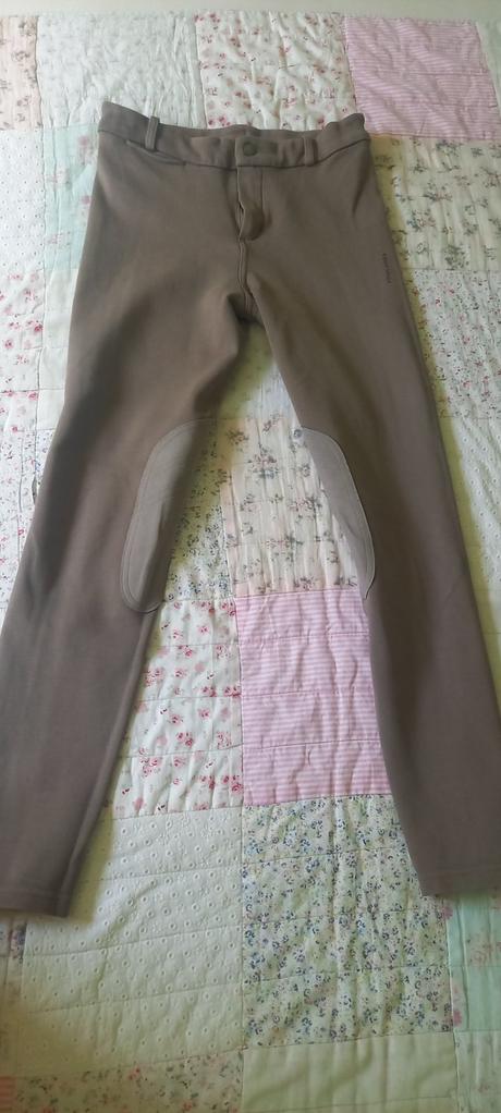 Jazdecke nohavice, decathlon,158