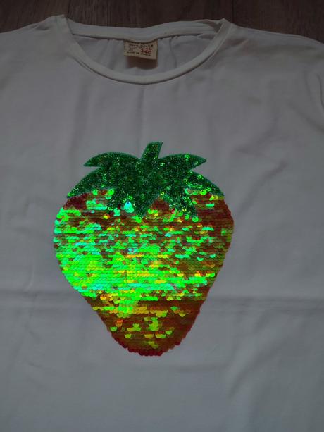 Tričko s jahôdkou, zara,140