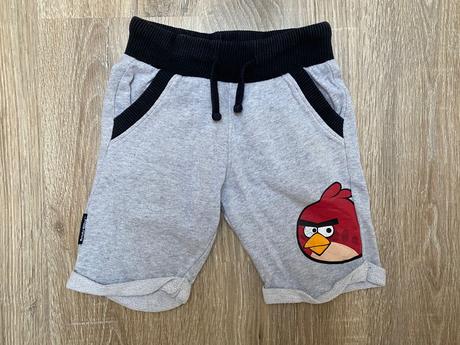 Teplákové kraťasy angry birds, f&f,92