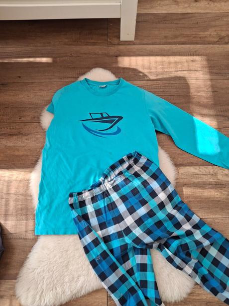 5ks bavlnené pyžamo pre chlapca 158/164, slovenka,158